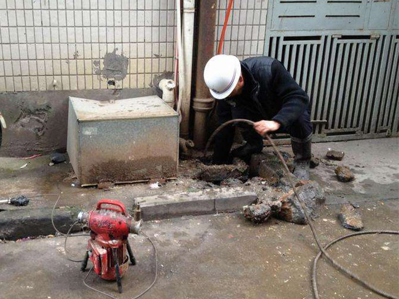 交口疏通下水道-洗菜池疏通